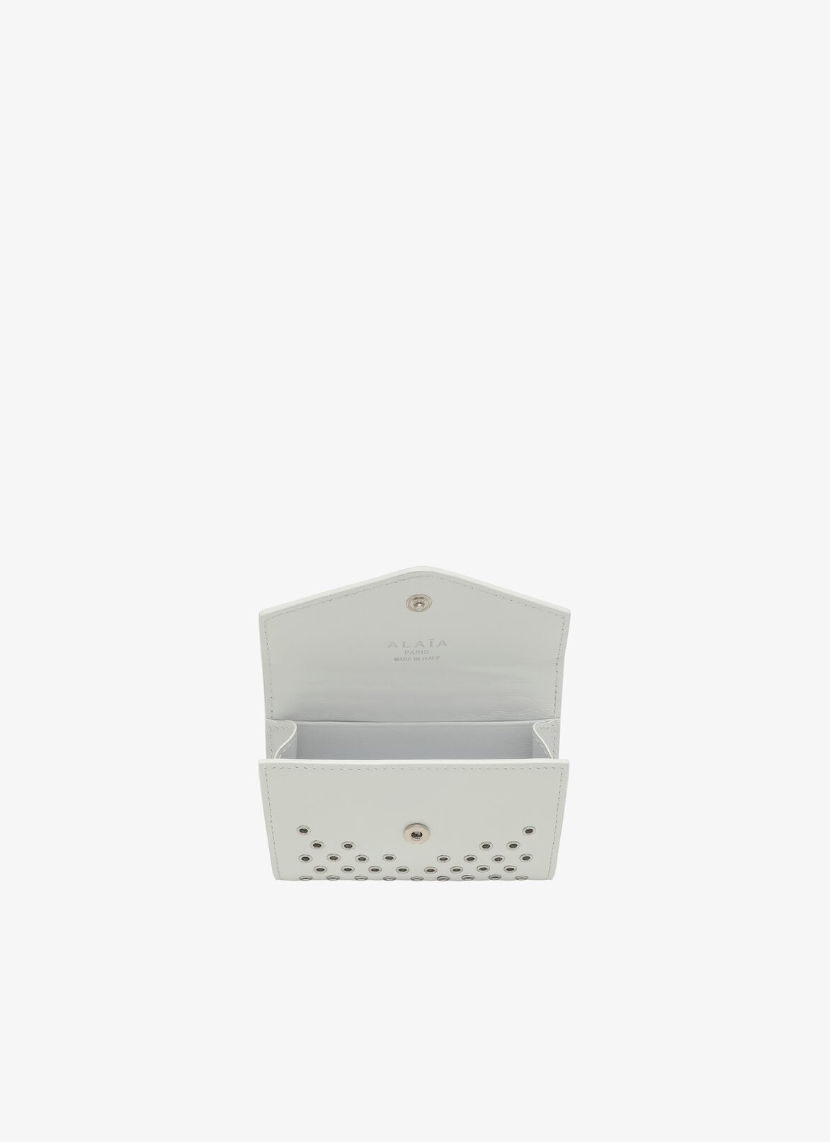 HANDKERCHIEF CUIR LUX OEILLET OPTICAL WHITE ALAÏA WHITE  HANDKERCHIEF CUIR LUX OEILLET OPTICAL WHITE
